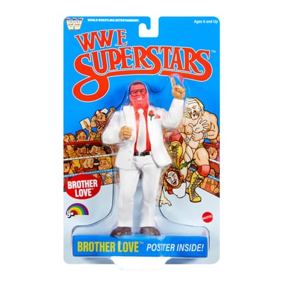 Brother Love WWE Mattel LJN Superstars Series 5 Action Figure 