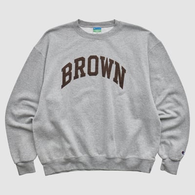 Brown Bears Champion 2010s Pullover Sweatshirt - Heather Gray - XL by Fanatics Real Vintage