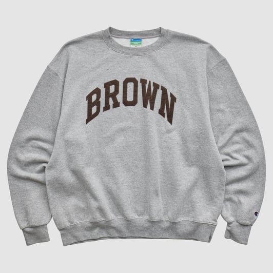 Brown Bears Champion 2010s Pullover Sweatshirt - Heather Gray - XL by Fanatics Real Vintage