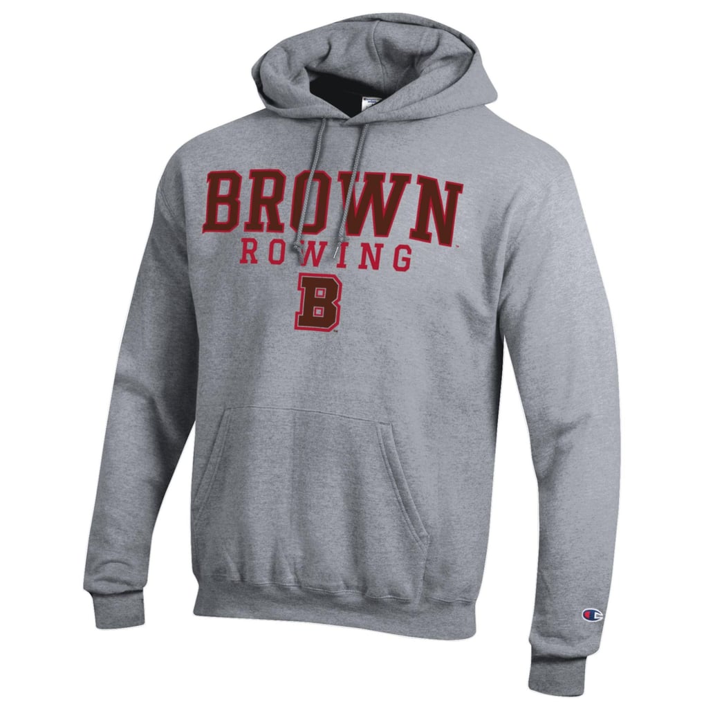 Brown Bears Champion Rowing Eco Powerblend Pullover Hoodie – Gray