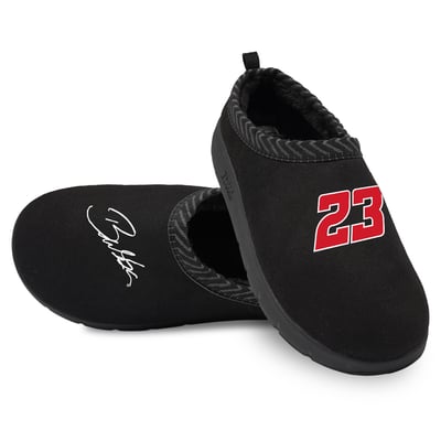 Bubba Wallace ISlide Unisex Number & Signature Mission Slippers - Black