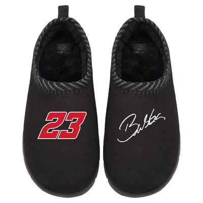 Bubba Wallace ISlide Unisex Number & Signature Mission Slippers - Black