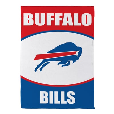  Buffalo Bills 29" x 43" Scoped Logo Double-Sided Suede House Flag