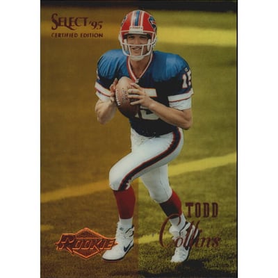 1995 Select Certified Mirror Gold #105 Todd Collins