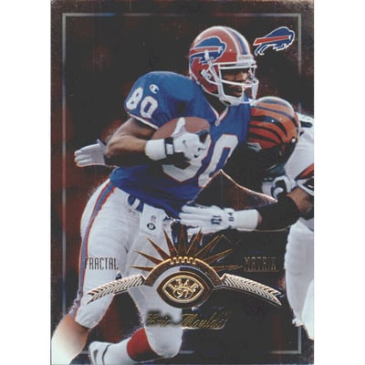 1997 Leaf Fractal Matrix #78 Eric Moulds SX