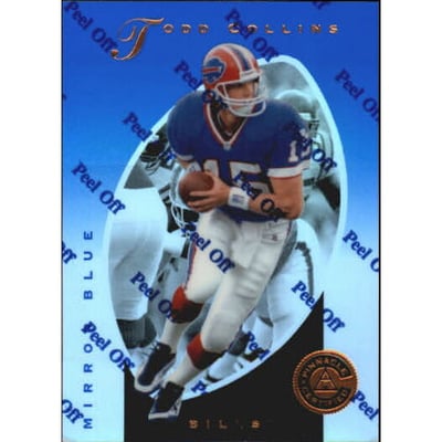 1997 Pinnacle Certified Mirror Blue #72 Todd Collins