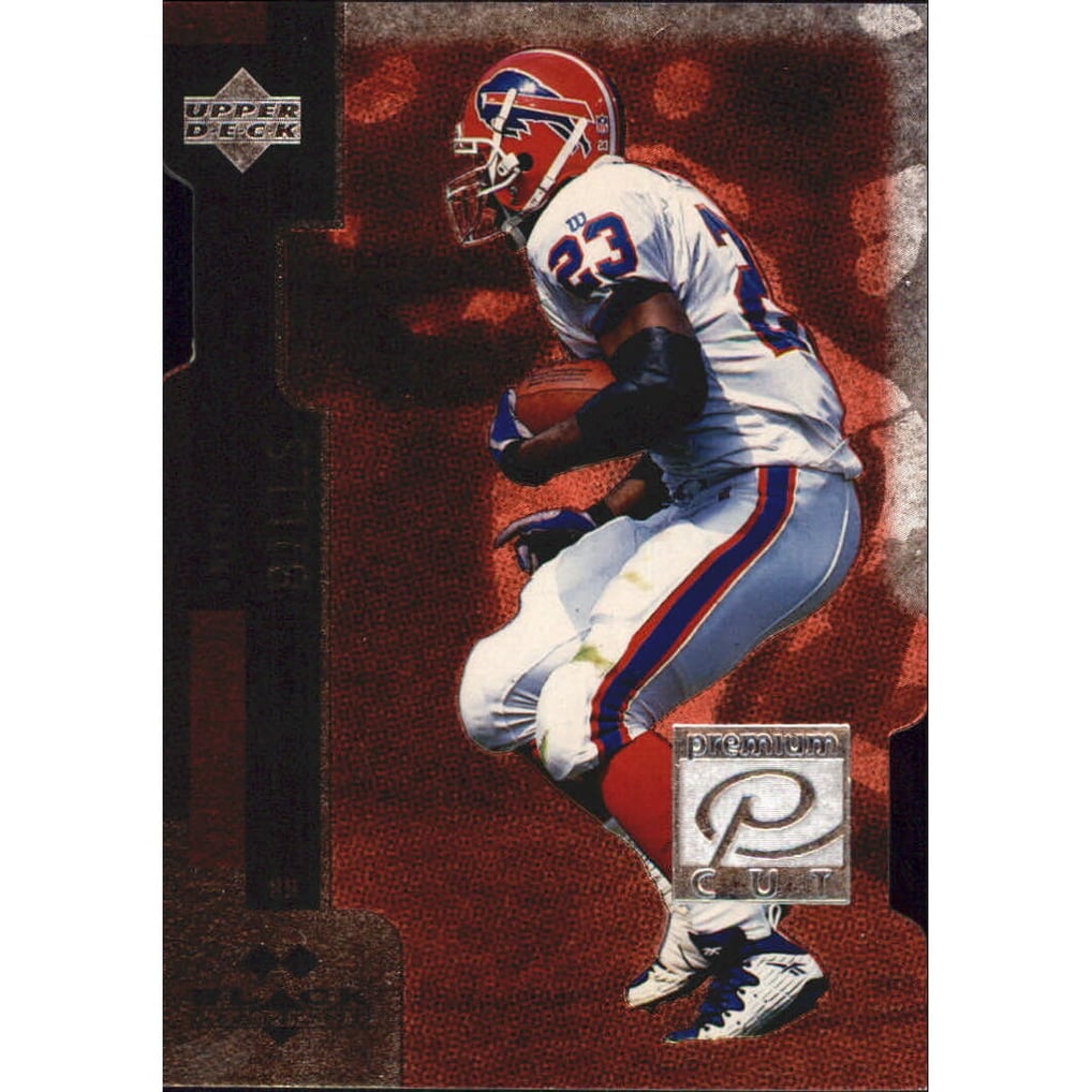 1998 Black Diamond Premium Cut Double #PC11 Antowain Smith
