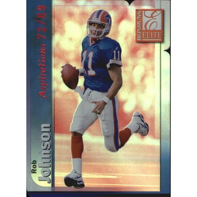1999 Donruss Elite Aspirations #154 Rob Johnson/89