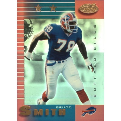 1999 Leaf Certified Mirror Red #109 Bruce Smith