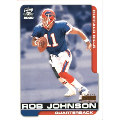 2000 Paramount HoloSilver #25 Rob Johnson