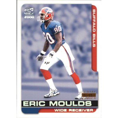 2000 Paramount HoloSilver #28 Eric Moulds