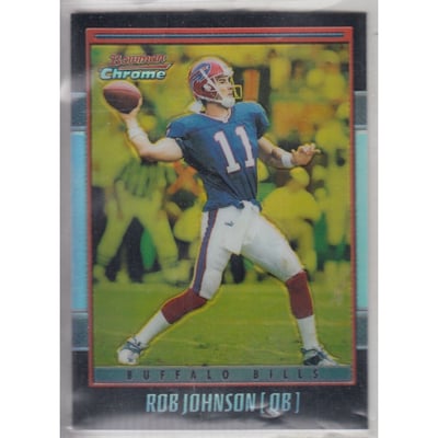 2001 Bowman Chrome Gold Refractors #20 Rob Johnson