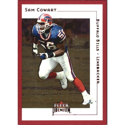 2001 Fleer Premium Star Ruby #90 Sam Cowart