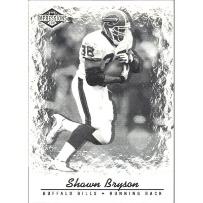2001 Pacific Impressions Shadow #15 Shawn Bryson
