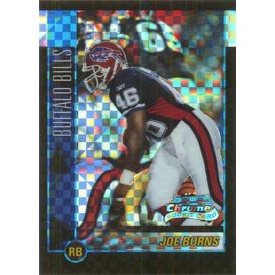 2002 Bowman Chrome Xfractors #190 Joe Burns