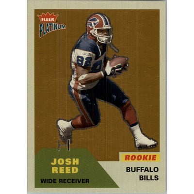 2002 Fleer Platinum Finish #244 Josh Reed