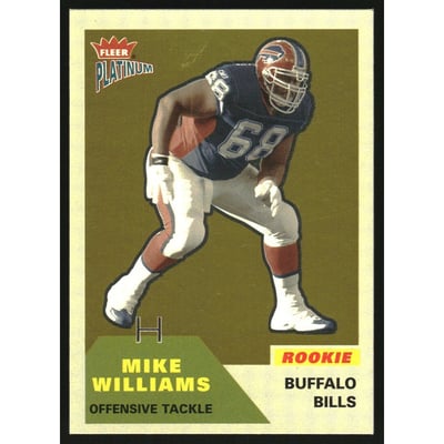 2002 Fleer Platinum Finish #264 Mike Williams