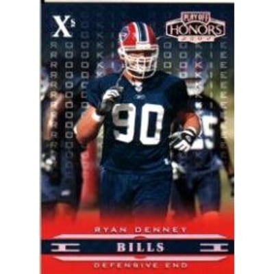 2002 Playoff Honors X's #162 Ryan Denney