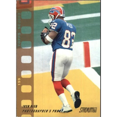 2002 Stadium Club Photographer's Proofs #166 Josh Reed