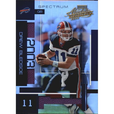 2003 Absolute Memorabilia Spectrum #4 Drew Bledsoe