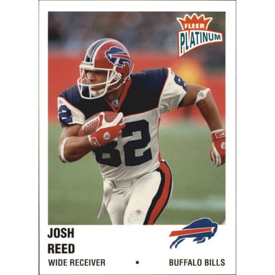 2003 Fleer Platinum Finish #40 Josh Reed