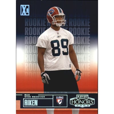 2003 Playoff Honors X's #121 Sam Aiken