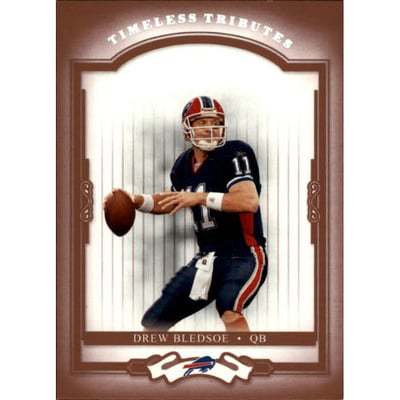 2004 Donruss Classics Timeless Tributes Red #10 Drew Bledsoe