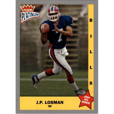 2004 Fleer Platinum Finish #153 J.P. Losman