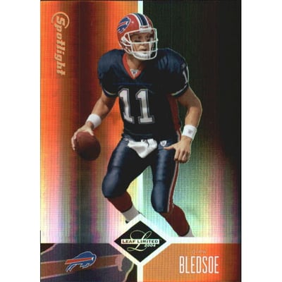 2004 Leaf Limited Bronze Spotlight #34 Drew Bledsoe