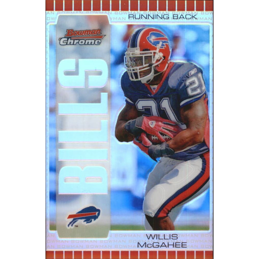 2005 Bowman Chrome Silver Refractors #78 Willis McGahee