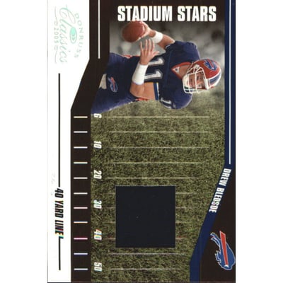 2005 Donruss Classics Stadium Stars 40 Yard Line Jerseys #SS4 Drew Bledsoe