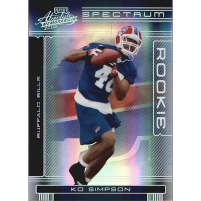 2006 Absolute Memorabilia Spectrum Silver #204 Ko Simpson