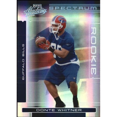 2006 Absolute Memorabilia Spectrum Silver #206 Donte Whitner