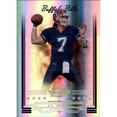 2006 Donruss Threads Gold Holofoil #144 J.P. Losman