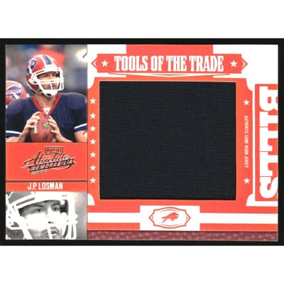 2007 Absolute Memorabilia Tools of the Trade Material Red Oversize #70 J.P. Losman