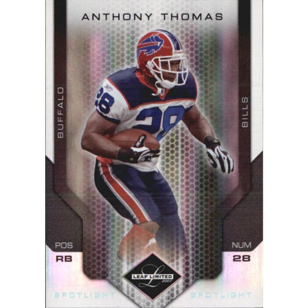 2007 Leaf Limited Silver Spotlight #11 Anthony Thomas