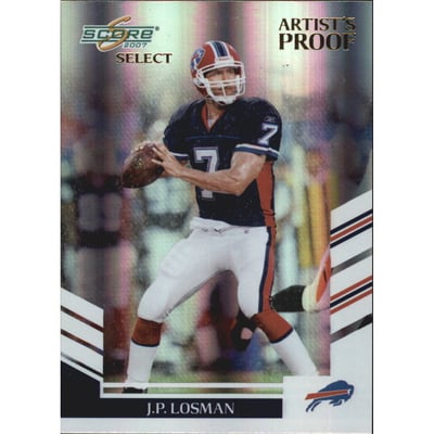 2007 Select Artist's Proof #137 J.P. Losman