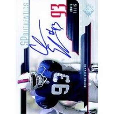 2008 SP Authentic Autographs #SPCE Chris Ellis