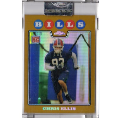 2008 Topps Chrome Gold Refractors #TC242 Chris Ellis