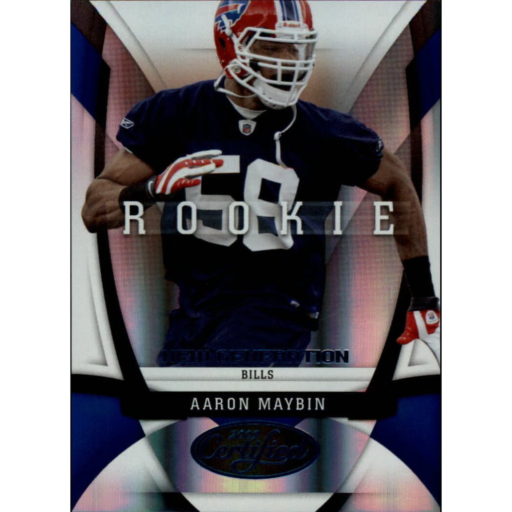 2009 Certified Mirror Blue #128 Aaron Maybin