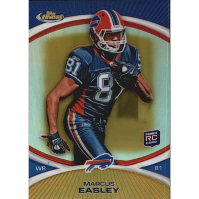 2010 Finest Gold Refractors #2 Marcus Easley