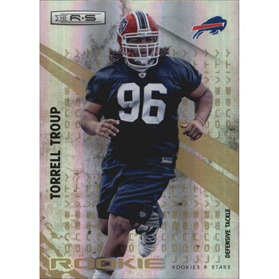 2010 Rookies and Stars Longevity Parallel Gold #245 Torell Troup
