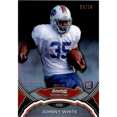 2011 Bowman Sterling Black Refractors #22 Johnny White