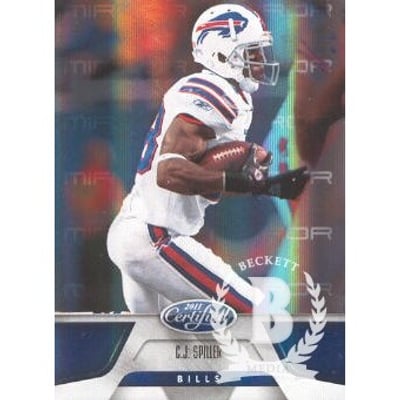 2011 Certified Mirror Blue #15 C.J. Spiller