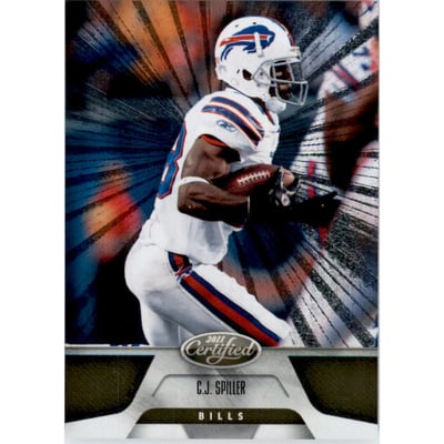 2011 Certified Platinum Gold #15 C.J. Spiller