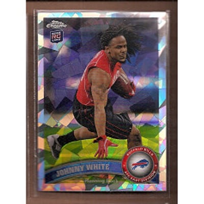 2011 Topps Chrome Crystal Atomic Refractors #35 Johnny White