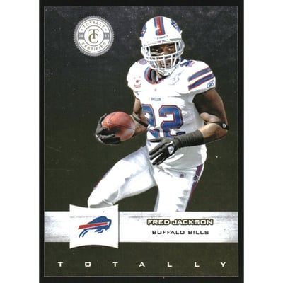 2011 Totally Certified Gold #1 Fred Jackson