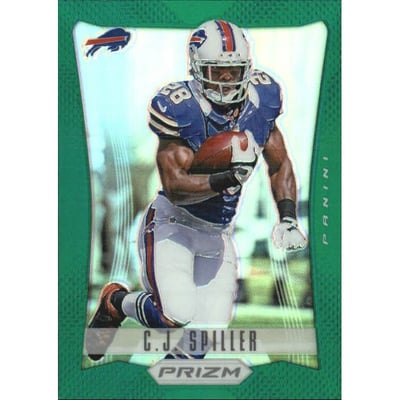 2012 Panini Prizm Prizms Green #23 C.J. Spiller