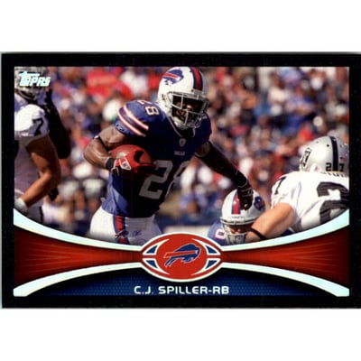 2012 Topps Black #9 C.J. Spiller