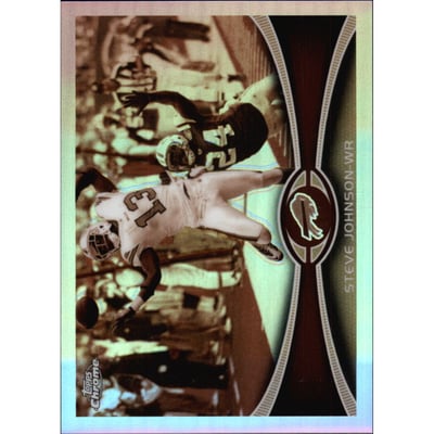 2012 Topps Chrome Sepia Refractors #74 Steve Johnson
